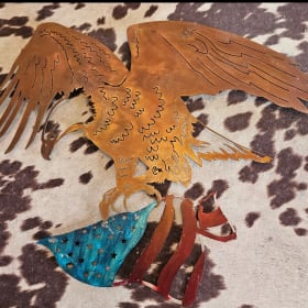 Bald Eagle Metal Art item