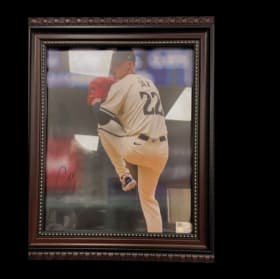 Griffin Jax Twin Relief Pitcher Signed Memorabilia item