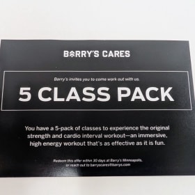 #42 Barry’s 5-Class Pack item