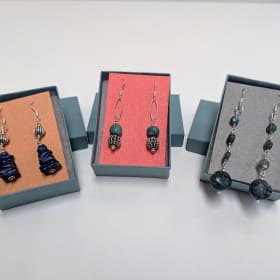 #23 Handcrafted Earrings (3 Pairs) item