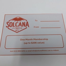 #43 Solcana Fitness Membership item