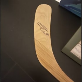 Marino autographed hockey stick item