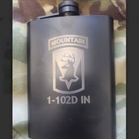102 INF Flask - Golf Outing Special item