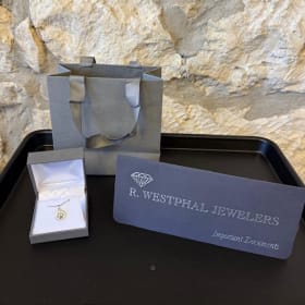 Sterling Sliver Paw Print Pendant Necklace & Gift Certificat item