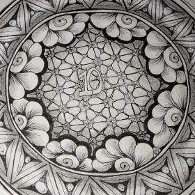 Zentangle with Mollie - class in your home for six people item