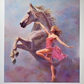 "Dancers" by Fred Stone item