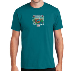 Mens/Unisex Cotton t-shirt (teal) item