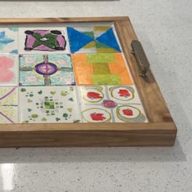 Moroccan Inspired Trays (set of 2)--Mr Woods, 2nd Grade item