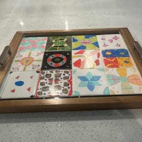 Moroccan Inspired Trays (set of 2)--Mr Woods, 2nd Grade item