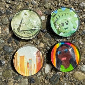 Magnet Art (3 sets of 4), #2--Mrs Nergaard, 4th Grade item