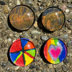 Magnet Art (3 sets of 4), #3--Mrs Nergaard, 4th Grade item