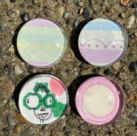 Magnet Art (3 sets of 4), #5--Mrs Nergaard, 4th Grade item