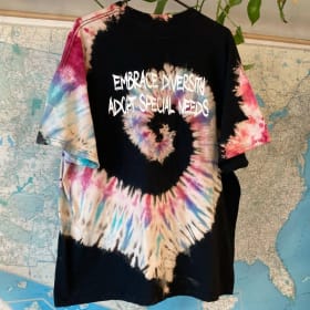 2XL - Black Tie Dye Short Sleeve (040) item