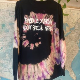 Large - Black Tie Dye Long Sleeve (039) item
