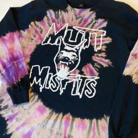 Large - Black Tie Dye Long Sleeve (039) item