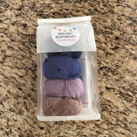 Mini Knit Bunting Kit - Color Story: Cat Lady item
