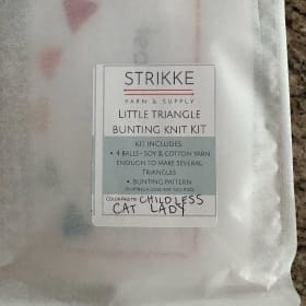 Mini Knit Bunting Kit - Color Story: Cat Lady item