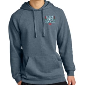 Unisex hoodie (flint blue heather) item