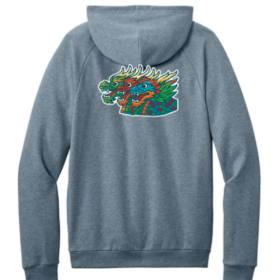 Unisex hoodie (flint blue heather) item