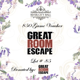 Lot 85 - $50 Voucher to Great Room Escape item