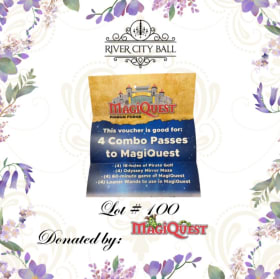 Lot 100 - 4 MagiQuest Passes item