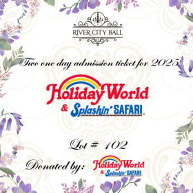 Lot 102 - Two, one-day admission ticket, 2025 item