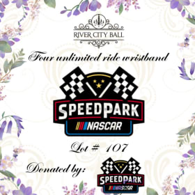 Lot 107 - Five unlimited ride wristbands item