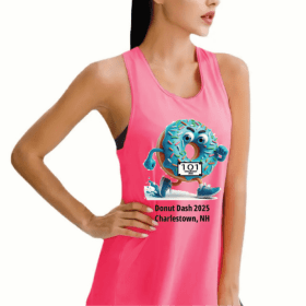 Hot Pink Split Tank-Medium item