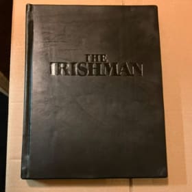 THE IRISHMAN (2019) SCREENPLAY STEVE ZAILLIAN SCORSESE item