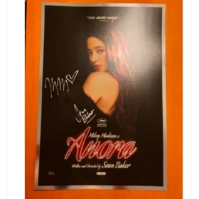 ANORA POSTER 13x19 in. signed by Sean Baker & Mikey Madison item