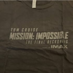 MISSION IMPOSSIBLE THE FINAL RECKONING T SHIRT NEW XL item