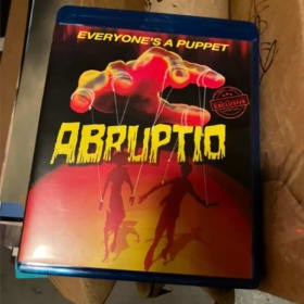 ABRUPTIO Poster Signed by Director Evan Marlowe & Blu-Ray item