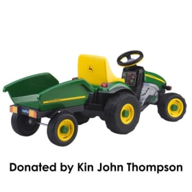 Peg Perego - John Deere - Farm Tractor with Trailer item