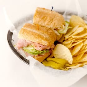 Ham and Cheese SUB with Chips + Water item