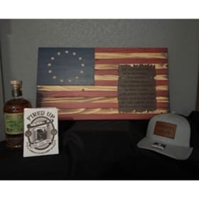 🇺🇸 Whiskey & Woodcraft: A Veteran-Made Statement Set item