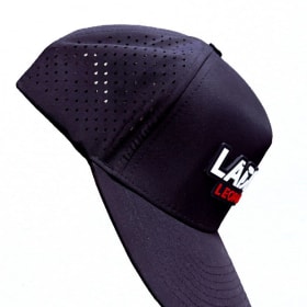KIDS BLACK HAT WITH RAISED LOGO item