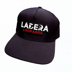 ADULT BLACK HAT WITH RAISED LOGO item