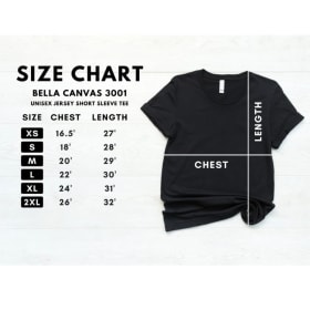 ADULT BLACK T-SHIRT [PRE-ORDER] UNISEX item