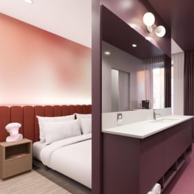 1 Nuit à l'Hôtel Rose + Souper au resto (Valeur de 500$) item