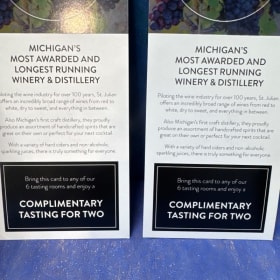 St. Julian Winery and Distillery.  (B) item