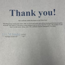 Priest Feast    (B) item