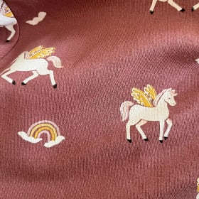 Petit Lem Size 4 Rainbow Unicorn Jammies item