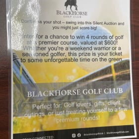 Blackhorse Golf Club - 4 rounds of golf item