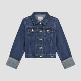 Guess Girls Sparkle Jean Jacket and 90's Flare Jeans Size 8 item