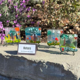 Nature: Alma, Charlotte, Mia, & Sydney mosaic coasters item