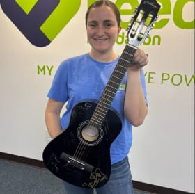 Autographed Acoustic Guitar item