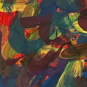 Ms. Briefs'/Mr. Schroeder's Class Washington Painting item