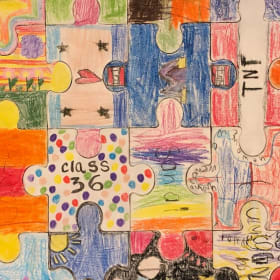 Mrs. Meyer's Class Puzzle Art item