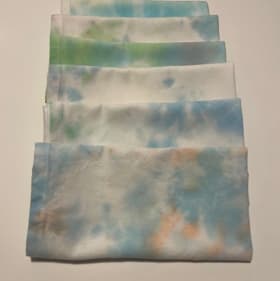 Tie-Dyed Napkins (set of 6) #2--Mrs Schultz, 2nd Grade item