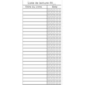 Signet - Liste de lecture item